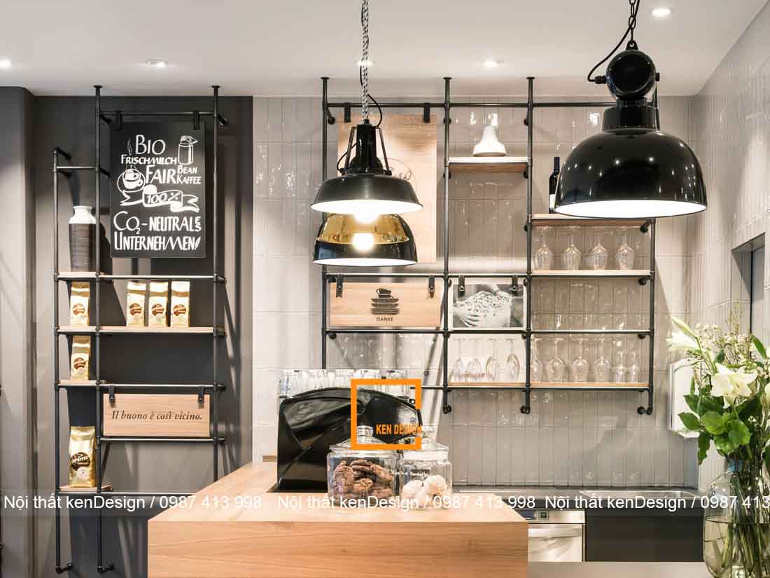 thiết kế quán cafe nhỏ
